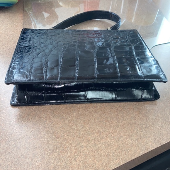 Pelletterie Genuine Crocodile Vintage Handbag & Cardholder - Picture 5 of 16